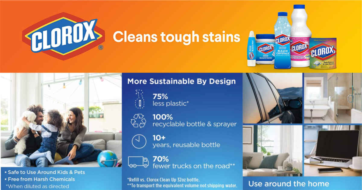 The Clorox Company is the 7th most sustainable company